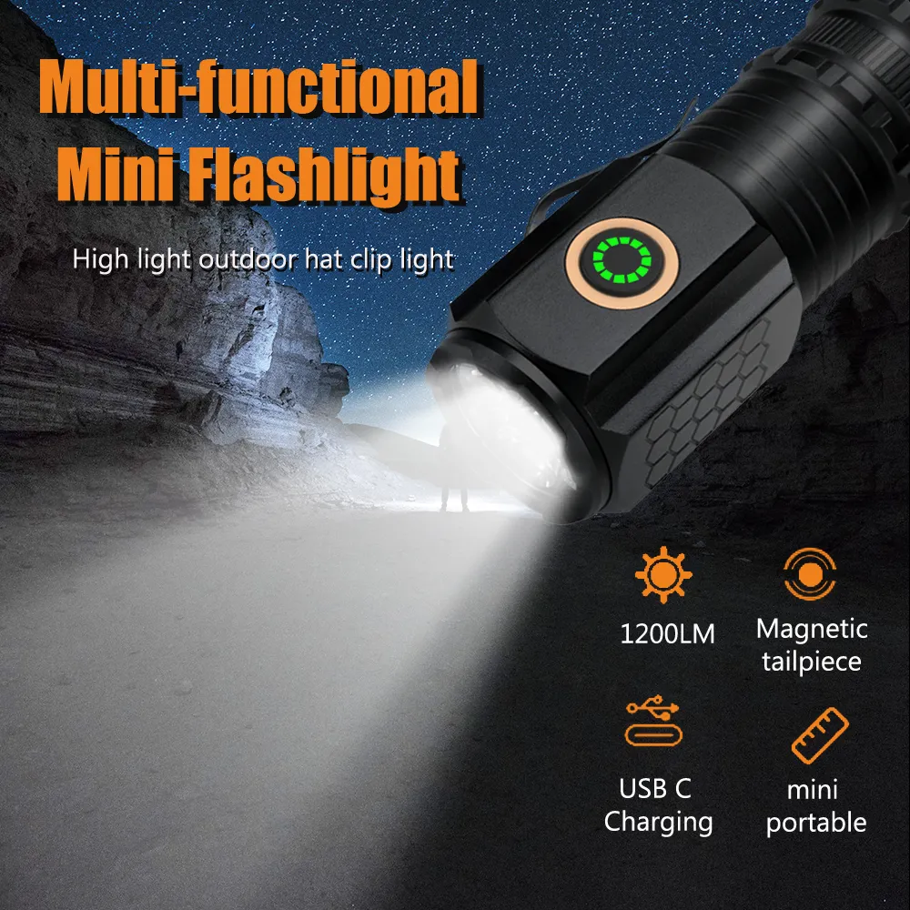 1200Lm Multi-Purpose Flashlight Wlw-350