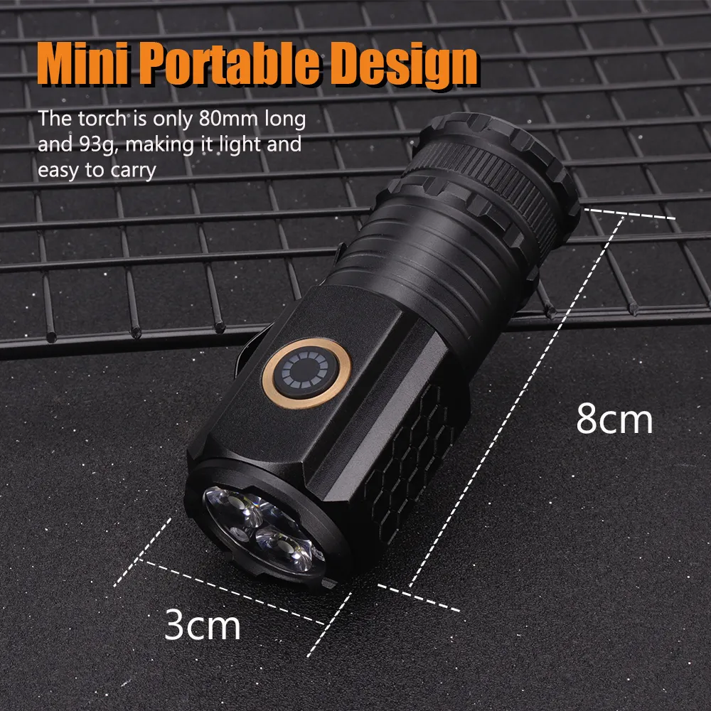 1200Lm Multi-Purpose Flashlight Wlw-350