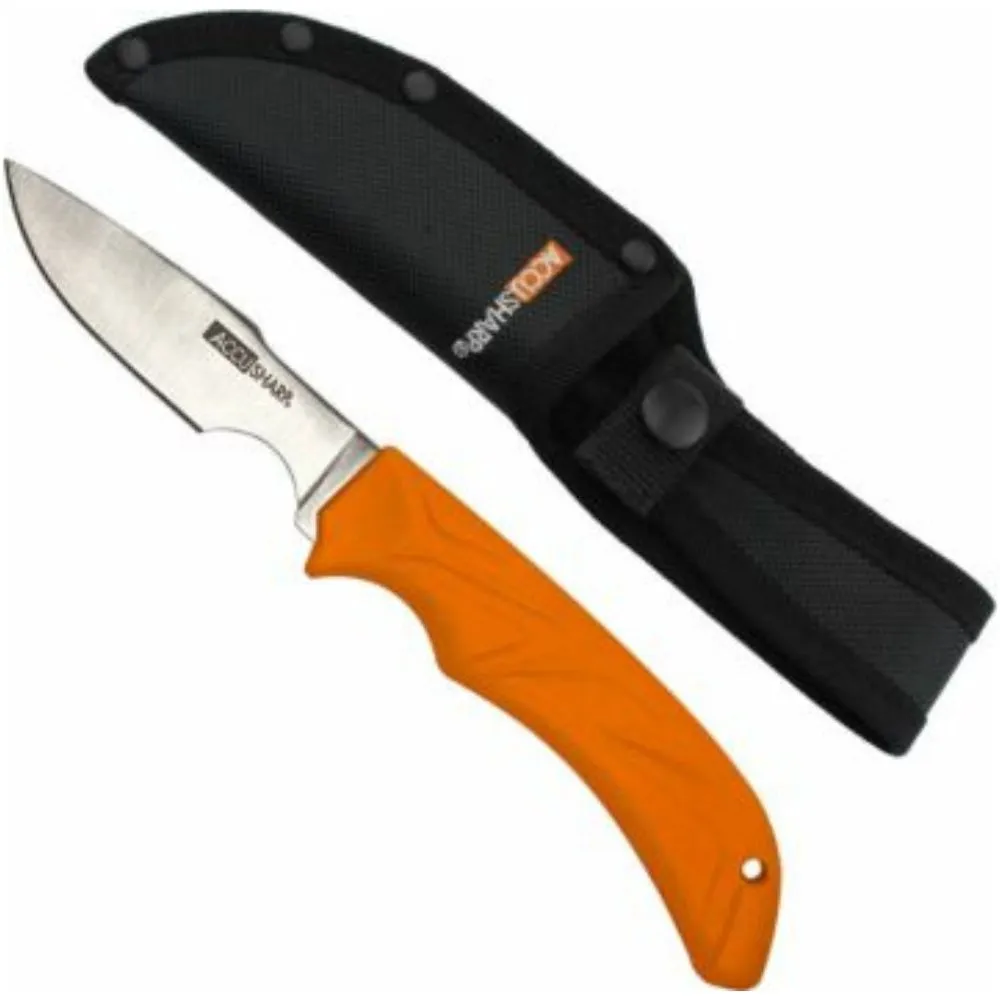 Accusharp | Caping Knife 3" Blade | Non Slip Grip W/Sheath