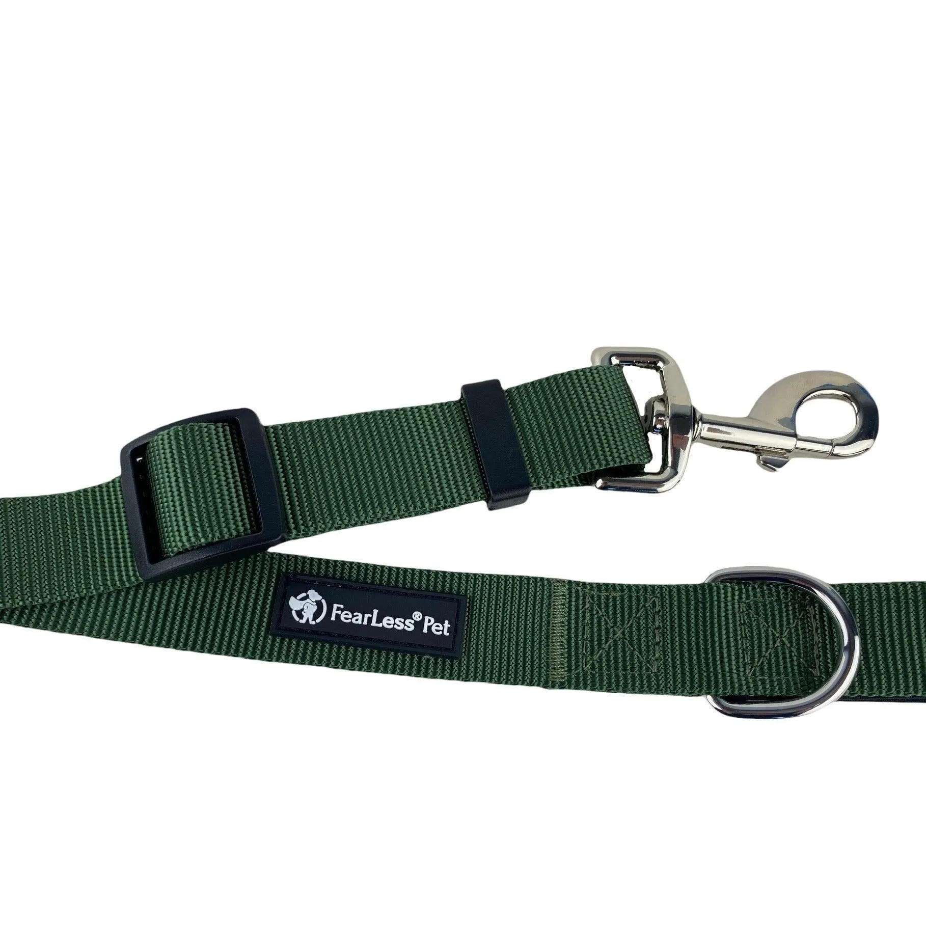 Adjustable Leash - Forest Green