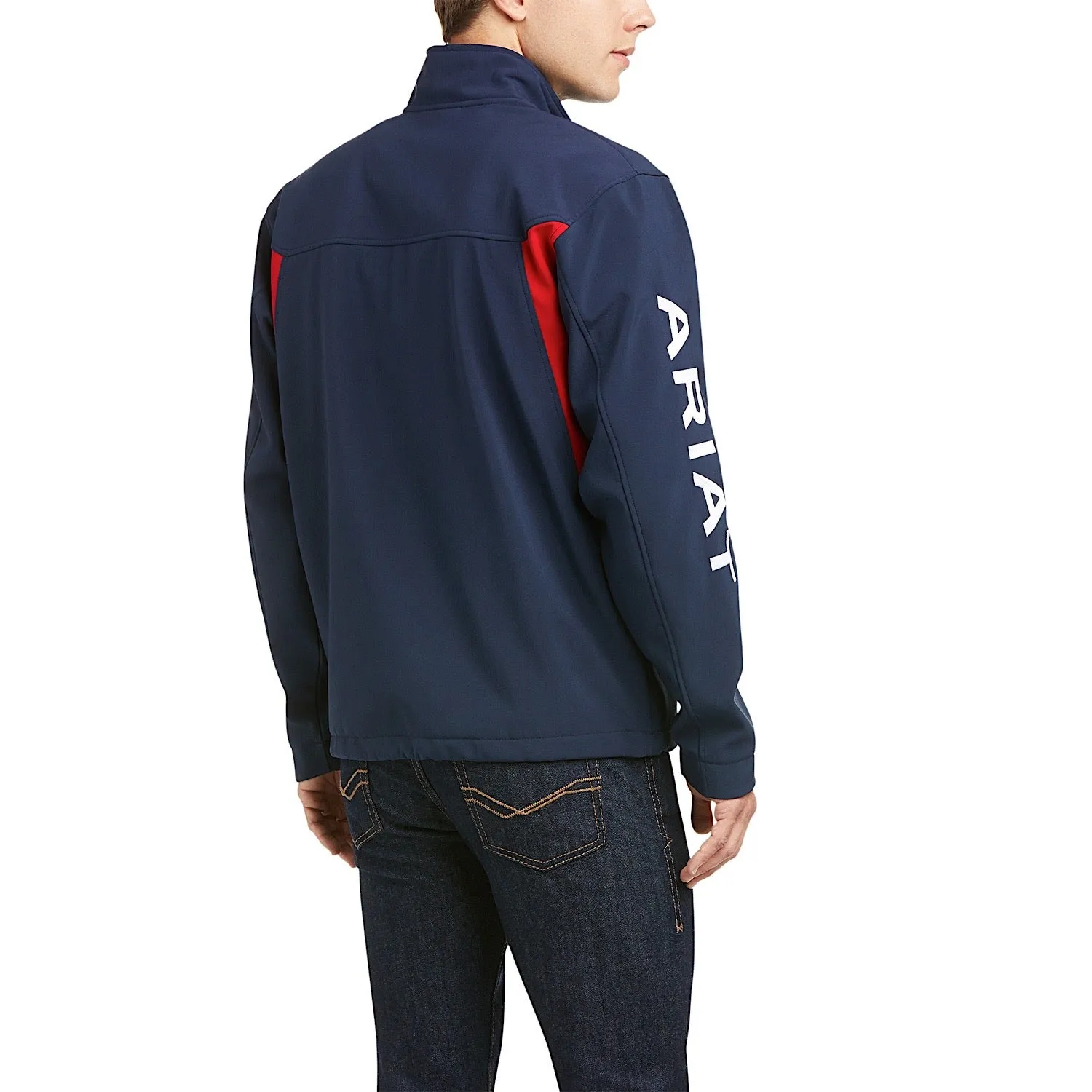 Ariat Mens New Team Softshell Jacket Navy