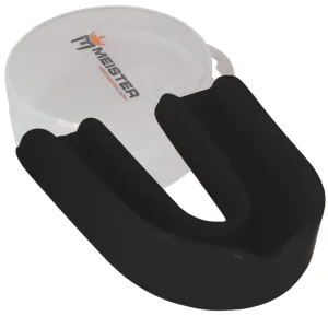 Black Moldable Single Mouth Guard w/ Case