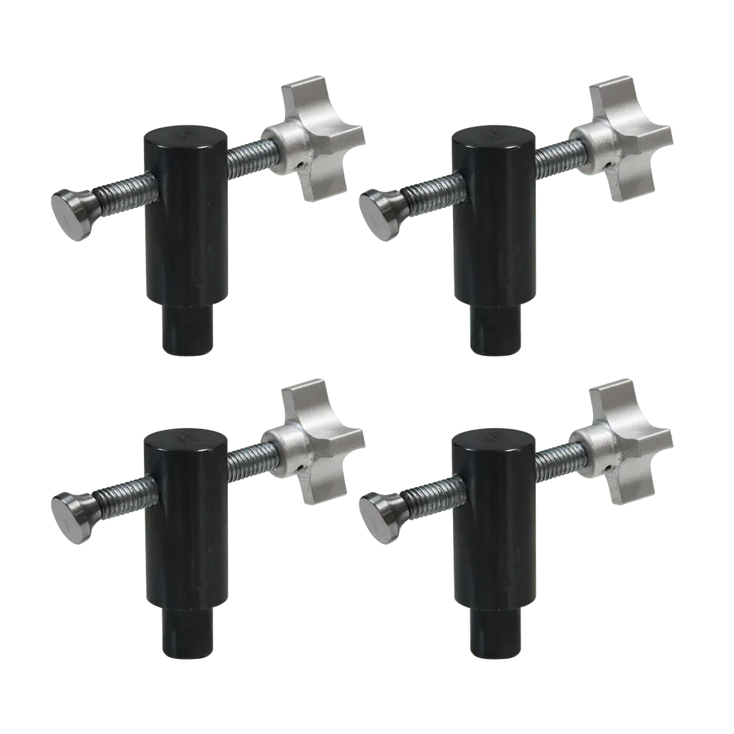 BuildPro Side Clamps - For 5/8" Diameter Tables (4-Piece Pack)