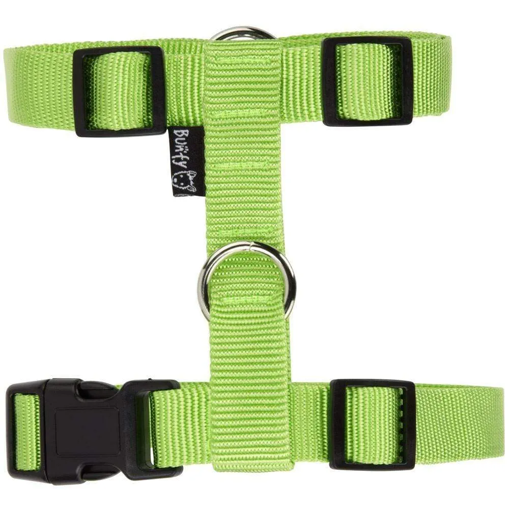 Bunty Adjustable Nylon Dog Puppy Fabric Harness Vest Anti Non Pull Lead Leash