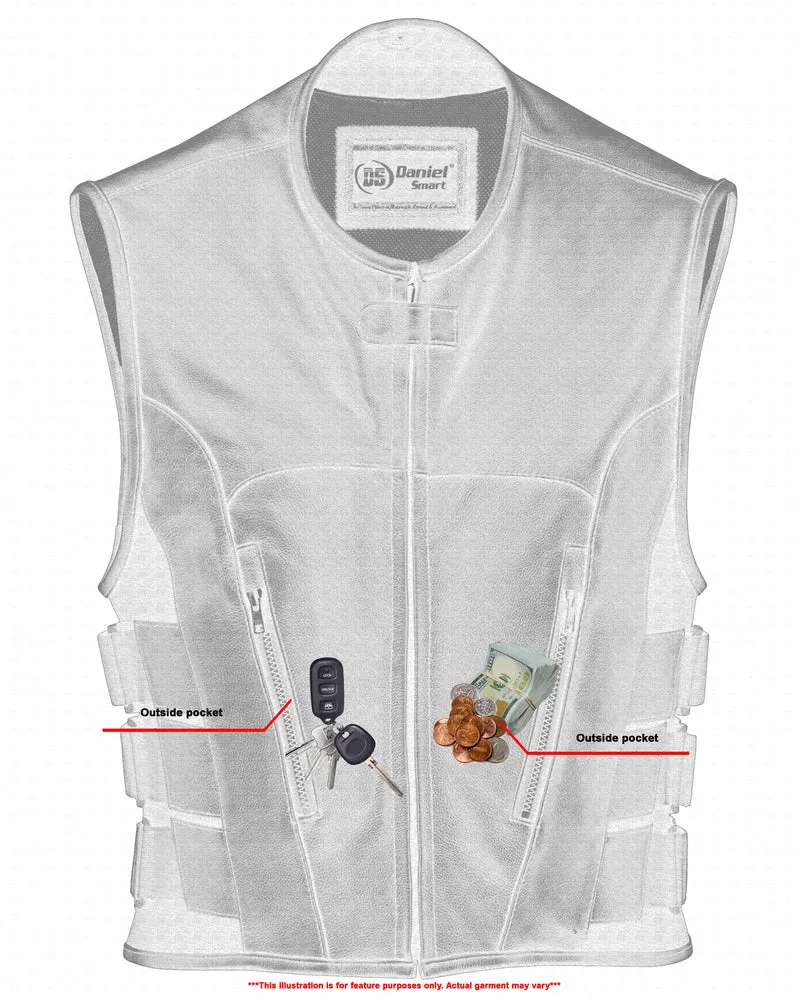 Daniel Smart Men's Updated SWAT Team Style Vest