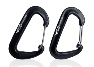 DD Hammocks Superlight Carabiners x 2 Black