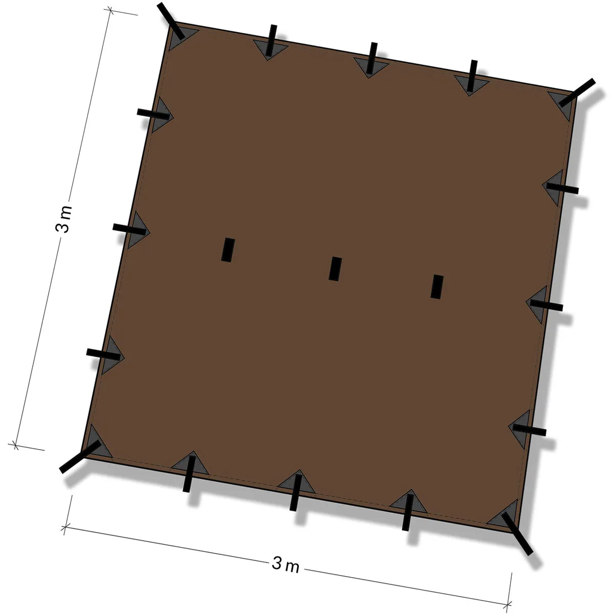 DD Hammocks Tarp 3x3