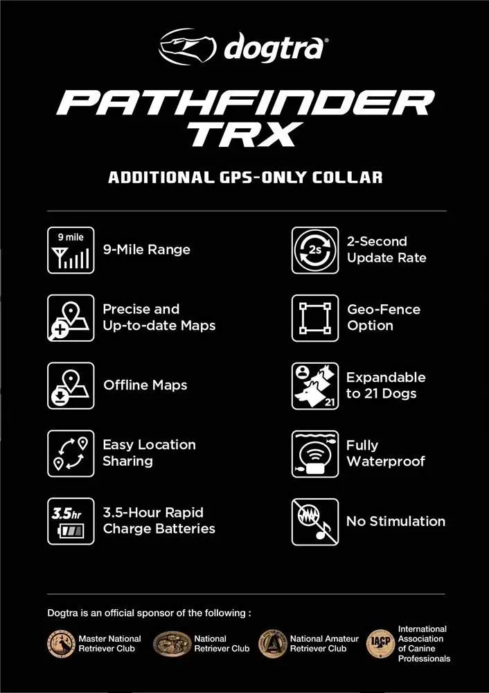 Dogtra Pathfinder TRX Extra Collar