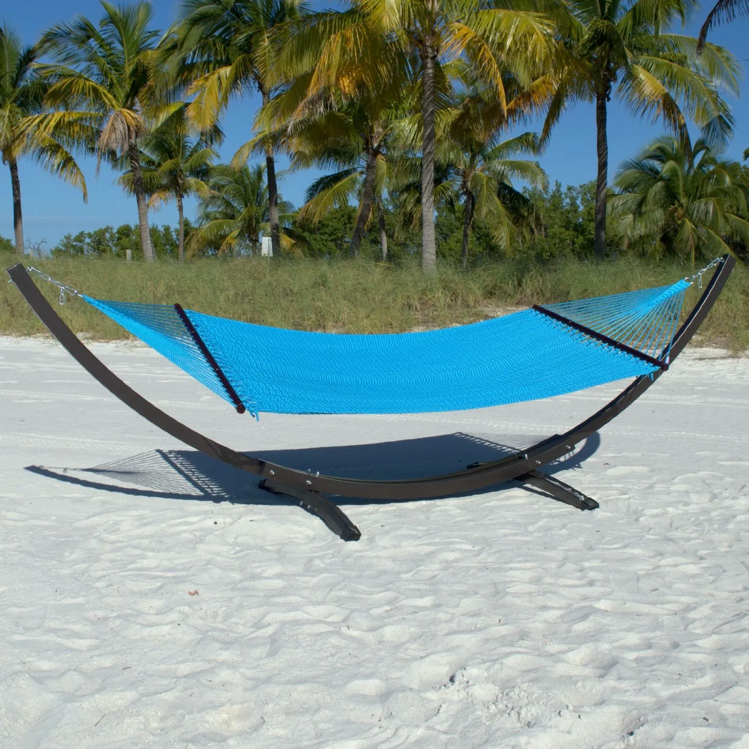 Double Caribbean Hammock - Light Blue