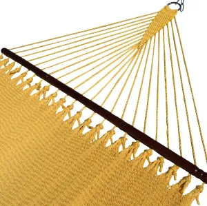 Double Caribbean Hammock - Yellow