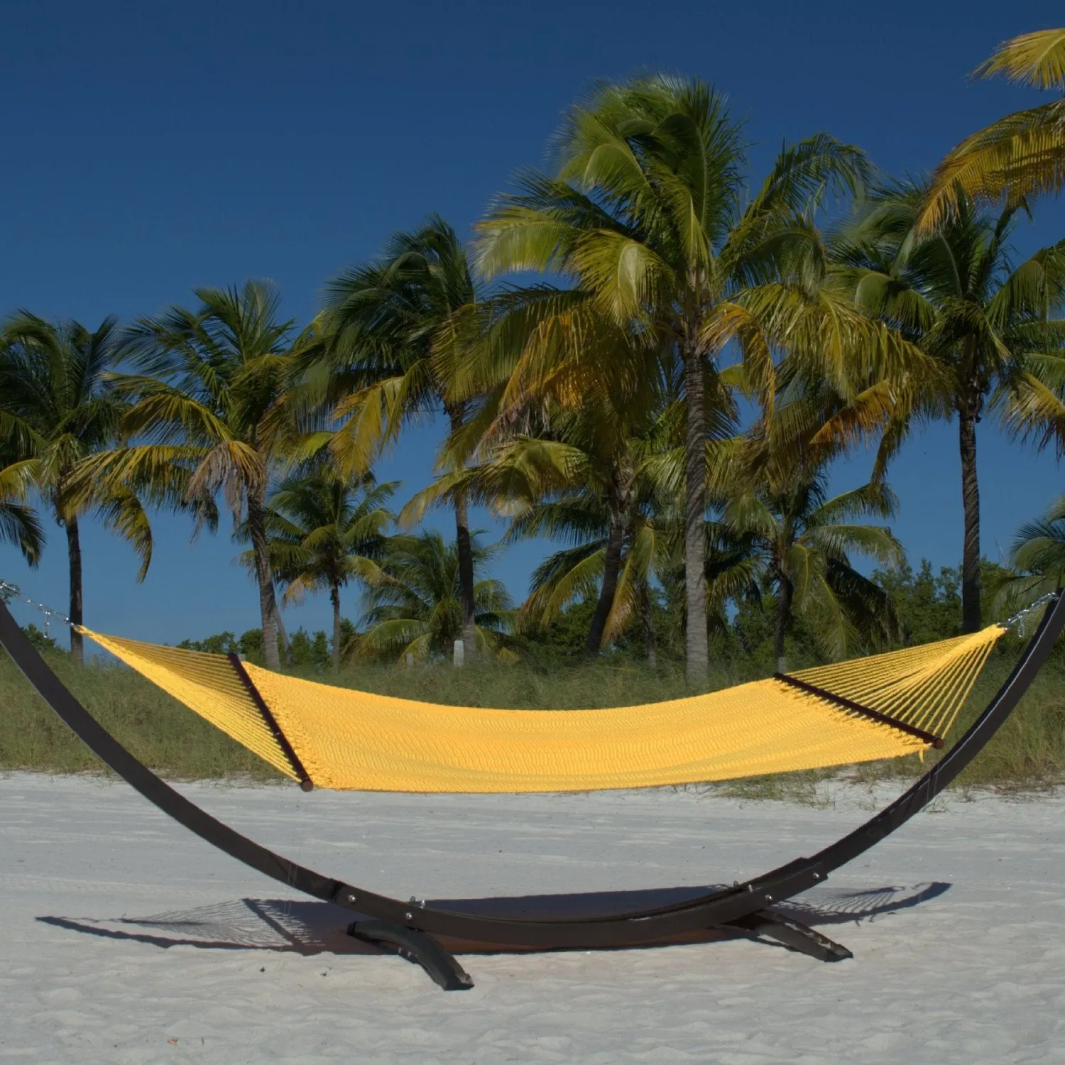 Double Caribbean Hammock - Yellow