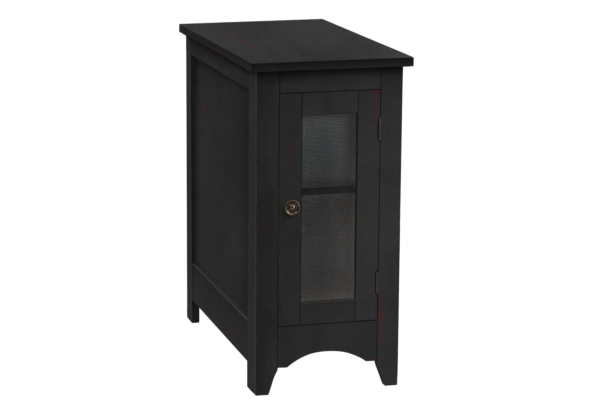 Elegance Black Transitional Nightstand: Sleek Storage & Style for Bedroom