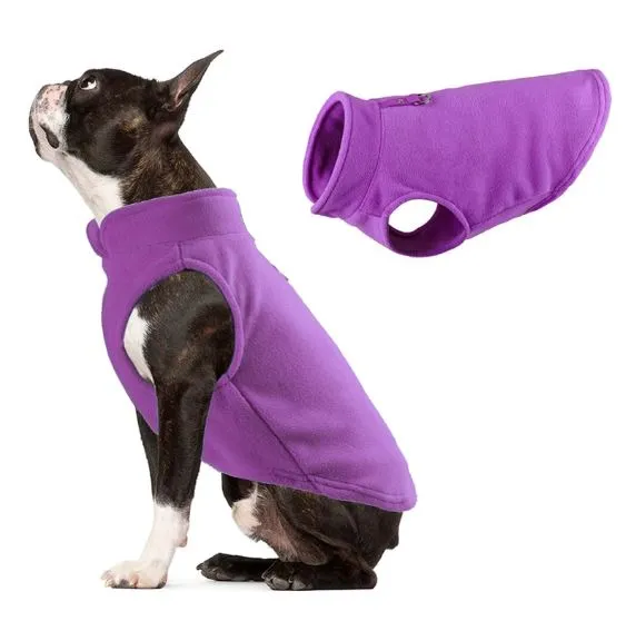 Fleece Vest French Bulldog Sweater