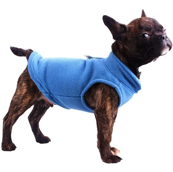 Fleece Vest French Bulldog Sweater