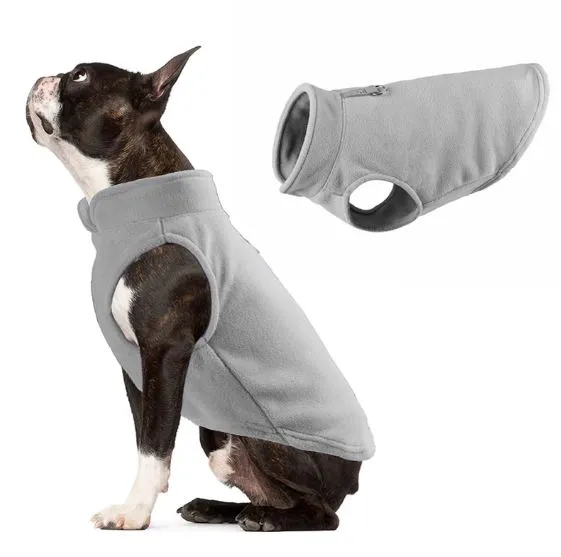 Fleece Vest French Bulldog Sweater