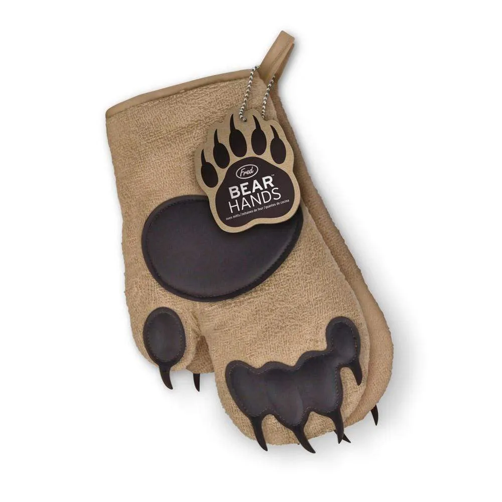 Fred Bear Hands Oven Mitts