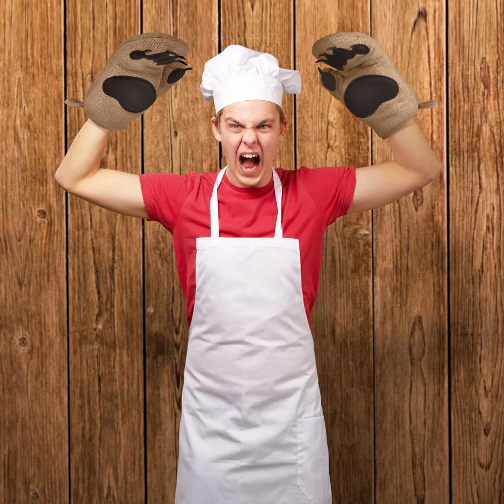 Fred Bear Hands Oven Mitts