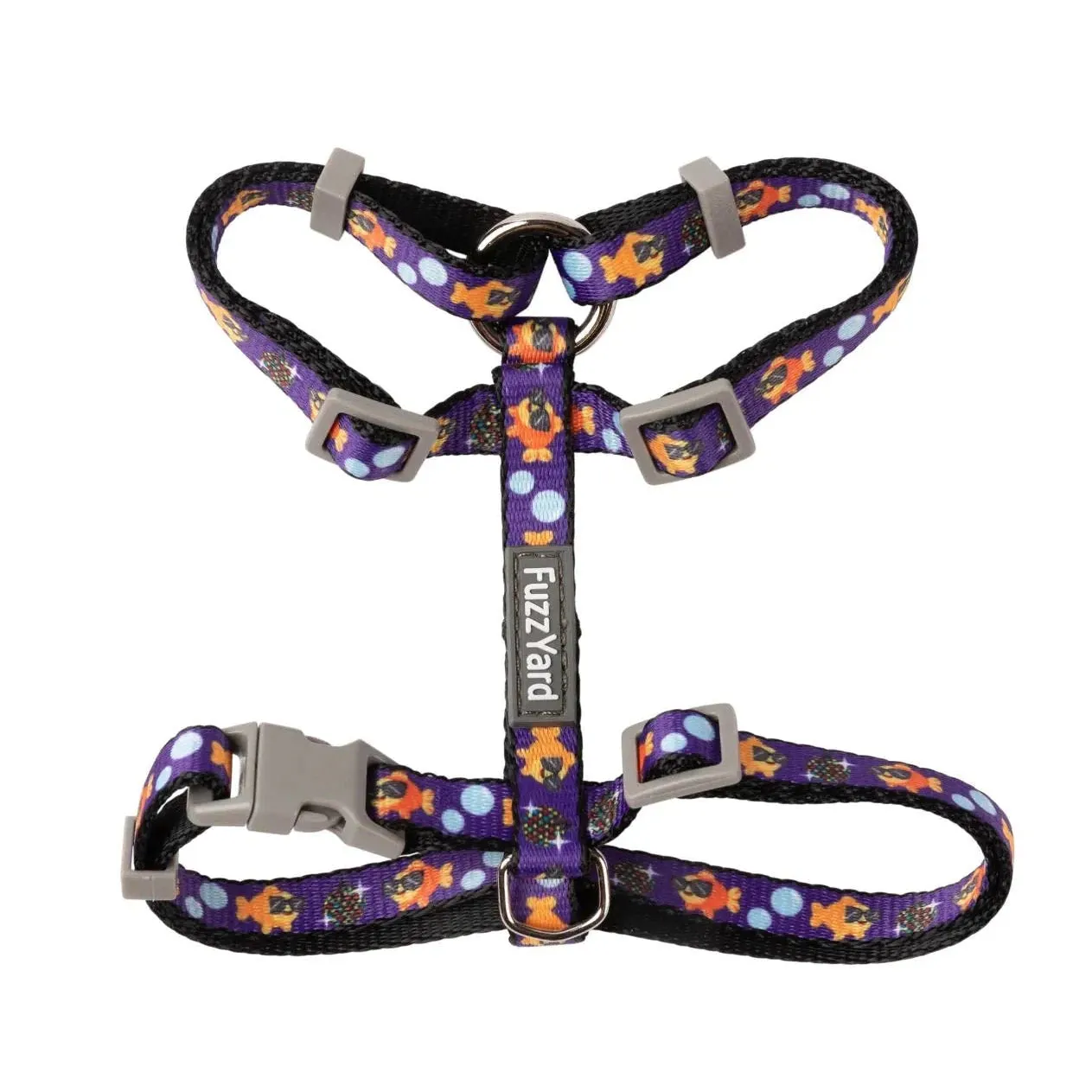 FuzzYard Caturday Night Fever Cat Harness and Lead Walking Set^^^