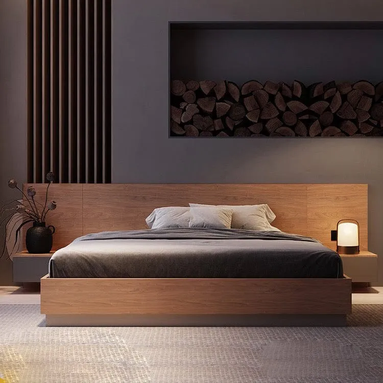 Gwen Wooden Storage Bed Frame