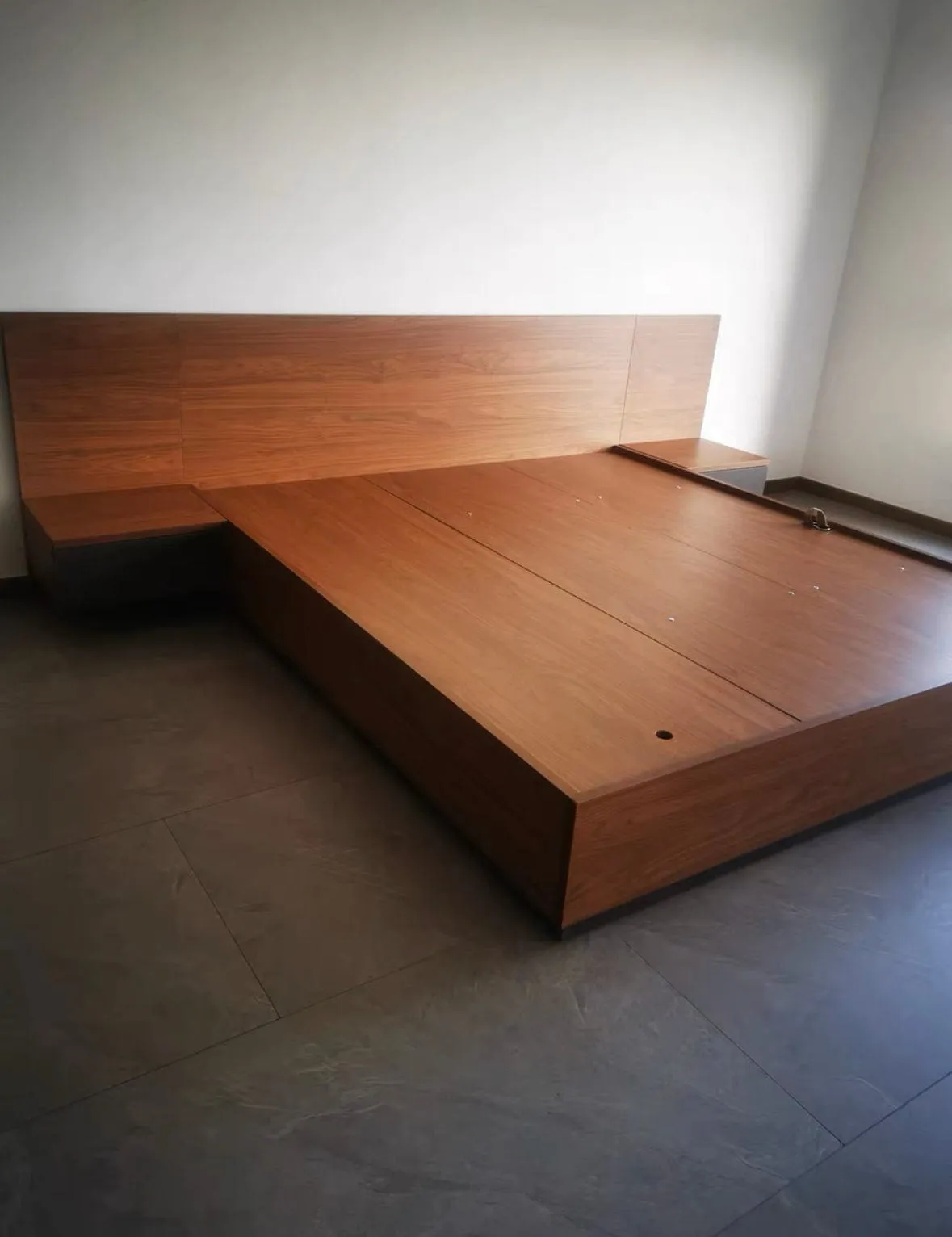 Gwen Wooden Storage Bed Frame