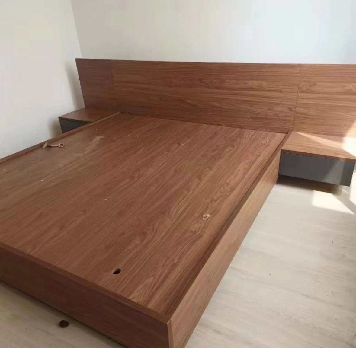 Gwen Wooden Storage Bed Frame