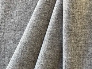 Handsome Pearl Grey & Cream Wool Tweed