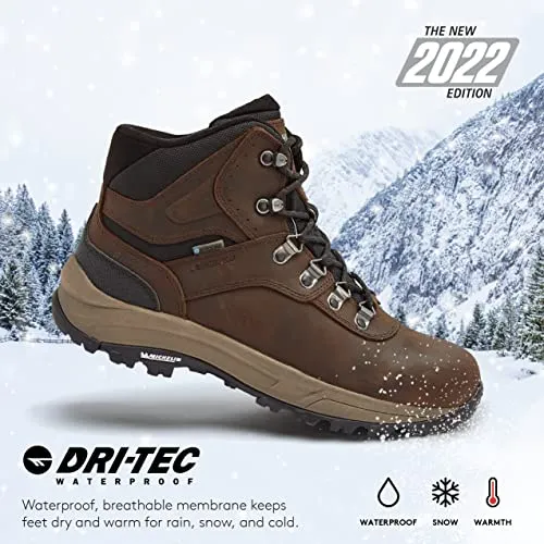 HI-TEC Altitude Leather Waterproof Men's Hiking Boots