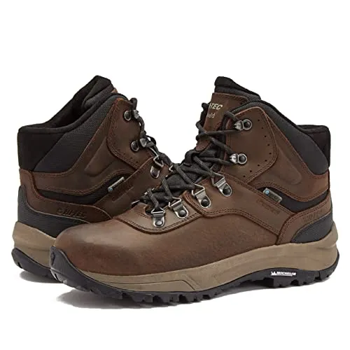 HI-TEC Altitude Leather Waterproof Men's Hiking Boots