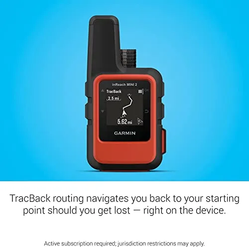 inReach Mini 2, Lightweight and Compact Satellite Communicator, Orange