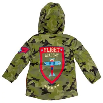 Kids Camo Pilot Rain Jacket