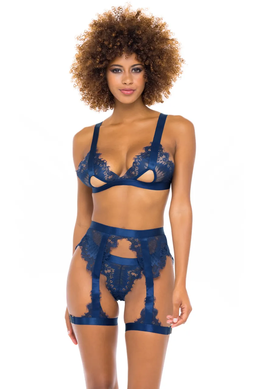 Lash Leg Harness Set Navy