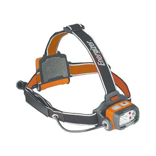 LED Headlamp, 60 Lumens, Orange-Gray