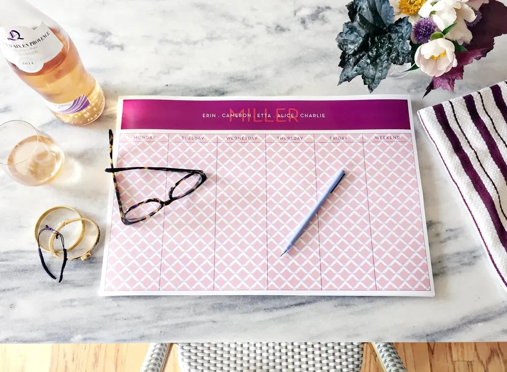 Lindsay - Personalized Desk Pad