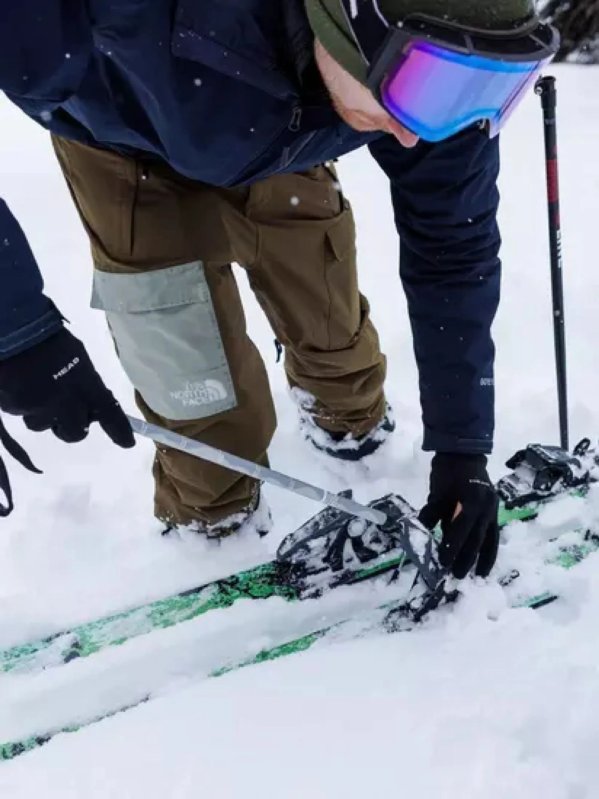 Line Slider Ski Poles