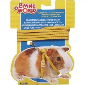 Living World Guinea Pig Harness and Lead Yellow^^^