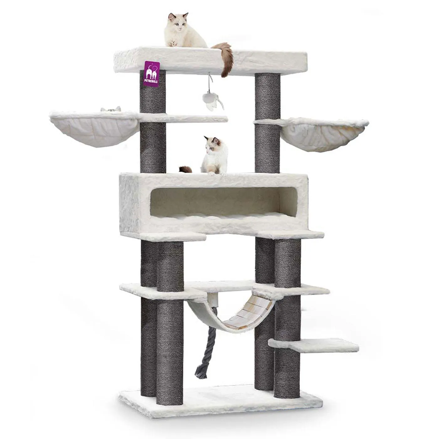 Lucky Rebels Lookout 198cm Cat Tree