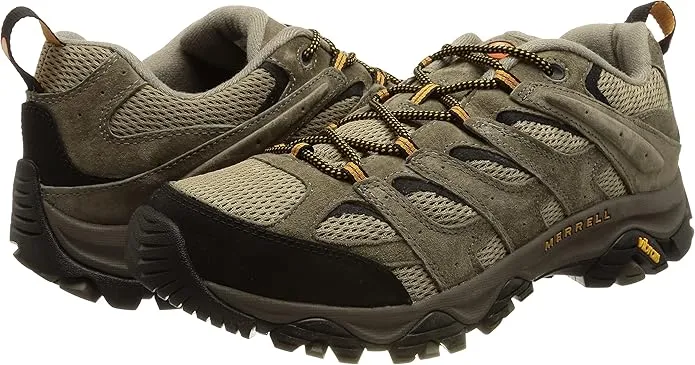 Merrell Men's Moab 3 Pecan, Leather Hiking Shoes