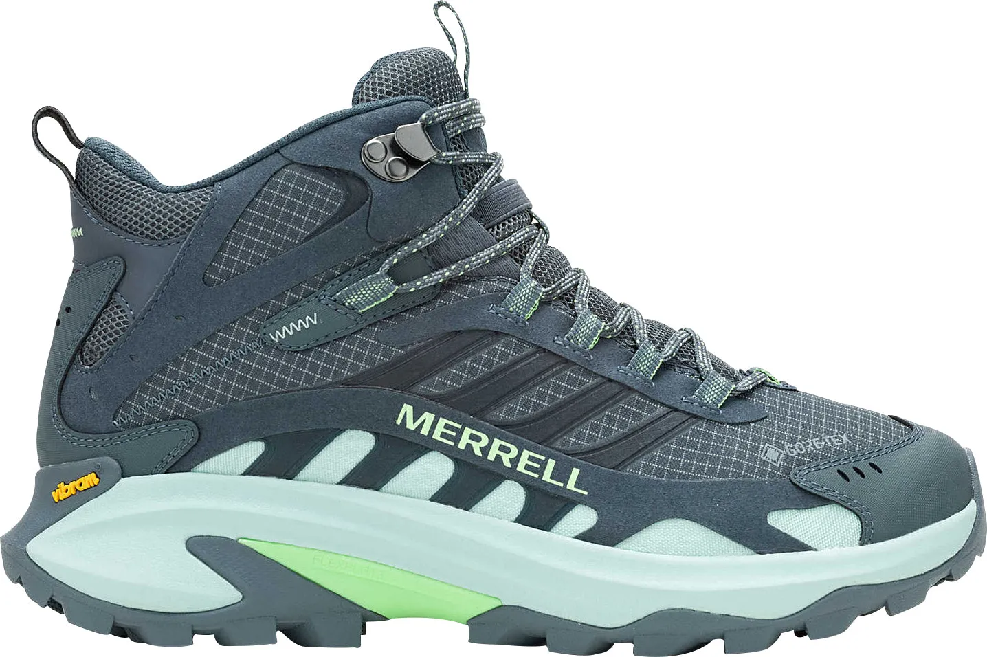 Merrell Moab Speed 2 Mid GORE-TEX Mens Walking Boots - Grey