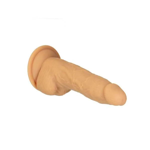 Naked Addiction 8" Rotating & Vibrating Silicone Dildo