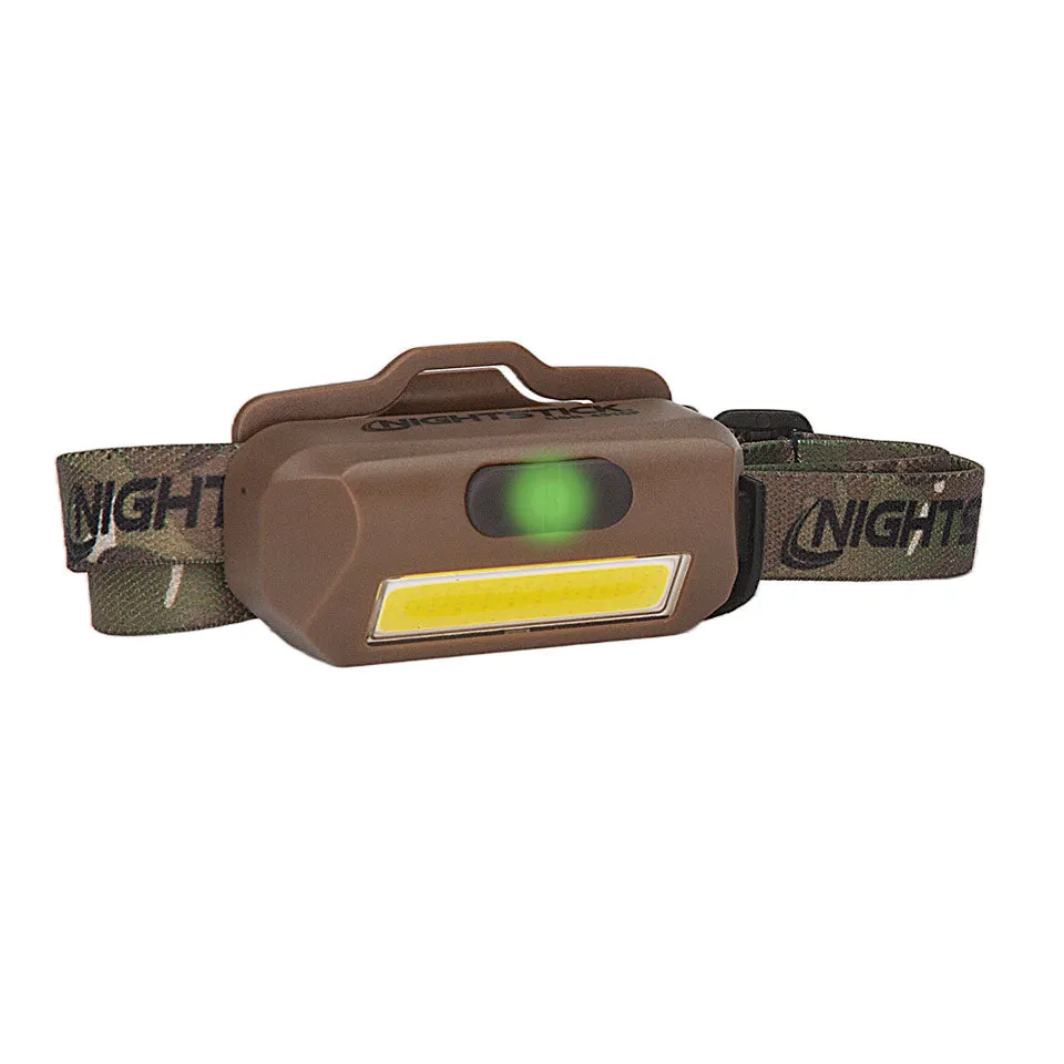 Nightstick - Multi-Flood USB Headlamp - Flat Dark Earth