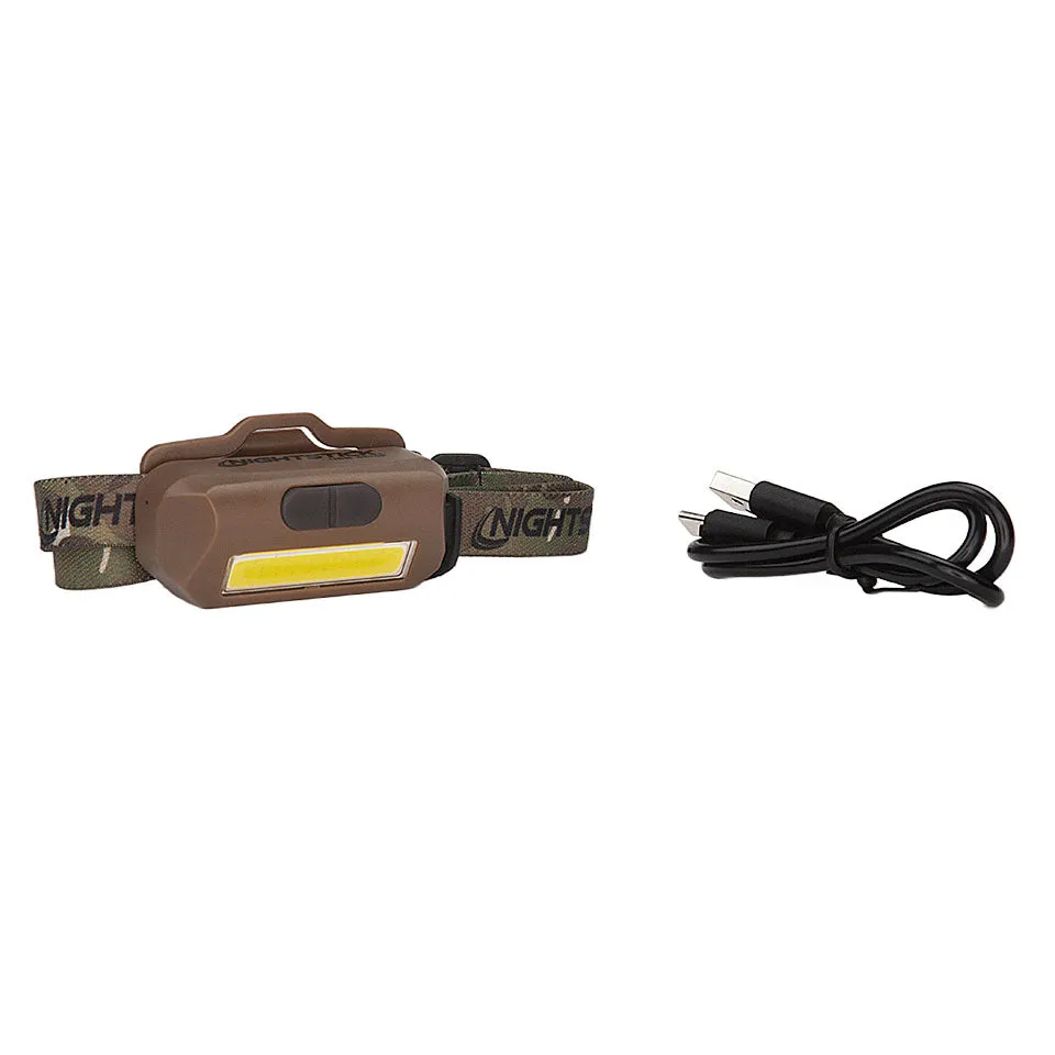 Nightstick - Multi-Flood USB Headlamp - Flat Dark Earth