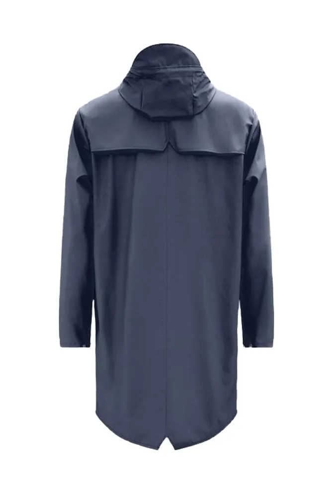 RAINS Unisex Long Rain Jacket #1202 $125 NWT