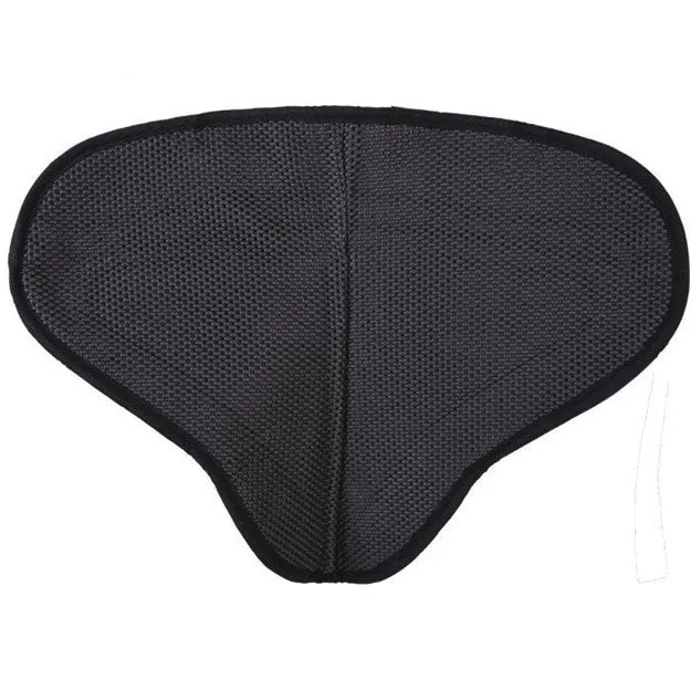 Reinsman Bareback Contour Tacky Too Pad-Black Micro Suede