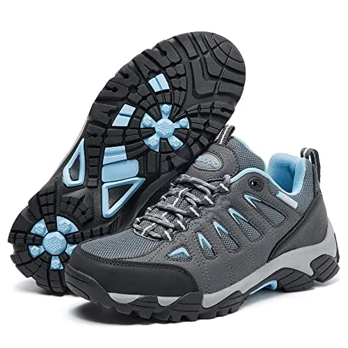 SHULOOK Hiking Shoes Women | Waterproof Shoes, Non Slip