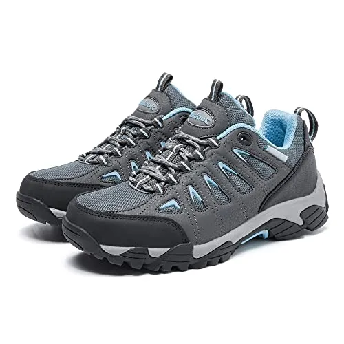 SHULOOK Hiking Shoes Women | Waterproof Shoes, Non Slip