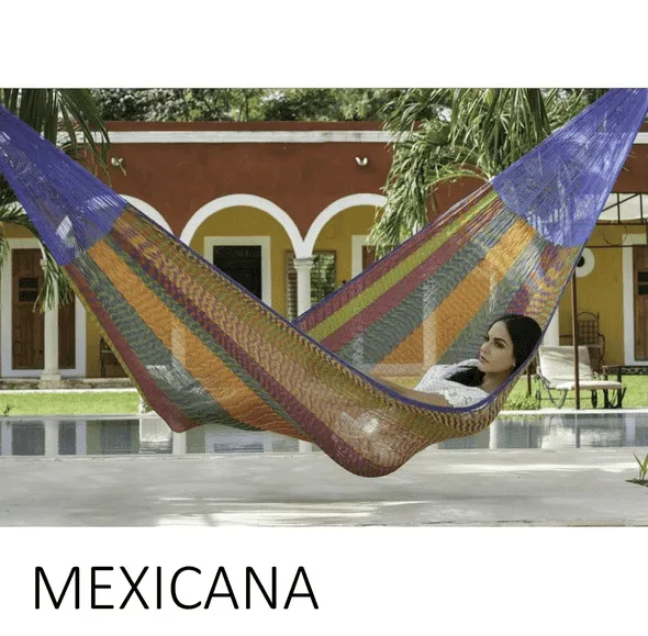 Super Nylon Mexican Hammock