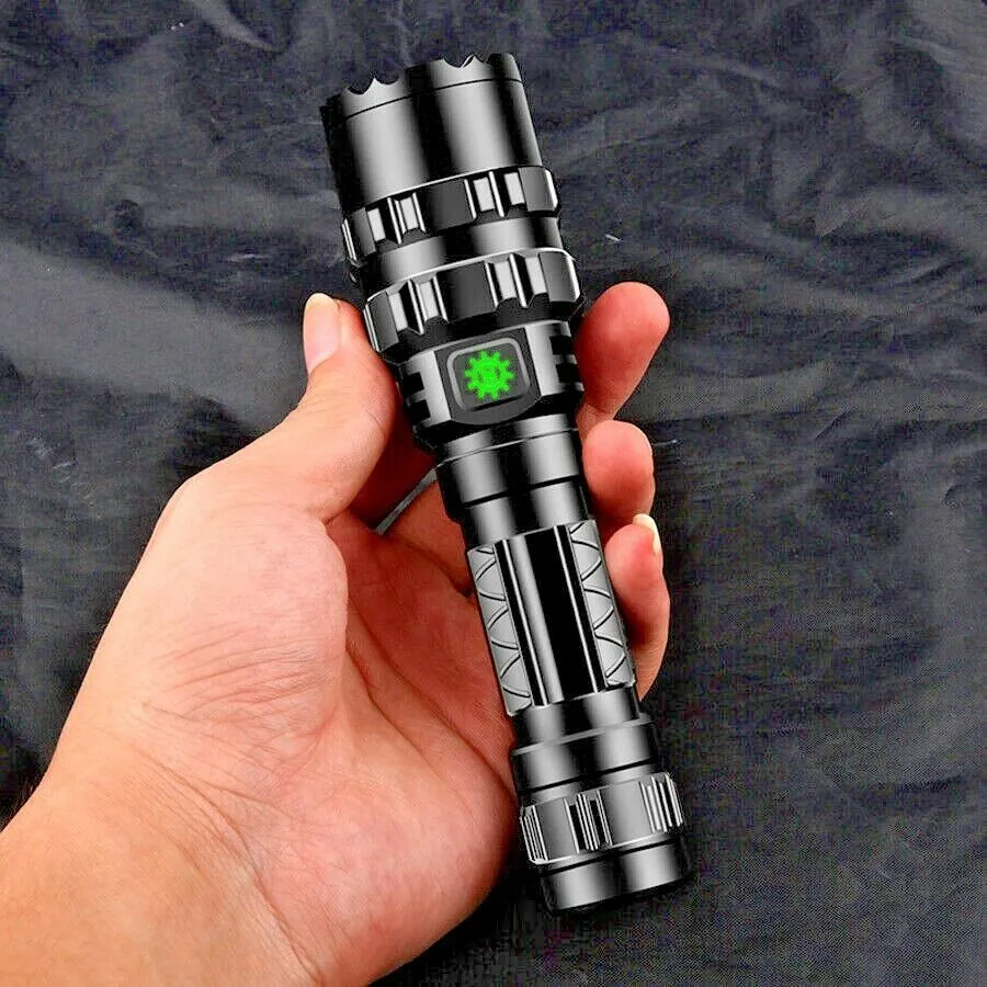 Usb Rechargeable Tactical Flashlight Db-204