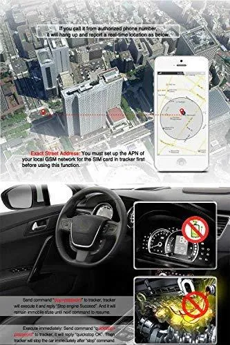 Vehicle Car GPS Tracker 103B GSM Alarm SD Card Slot Anti-Theft Realtime Spy Tracker for GSM GPRS GPS System Tracking Device