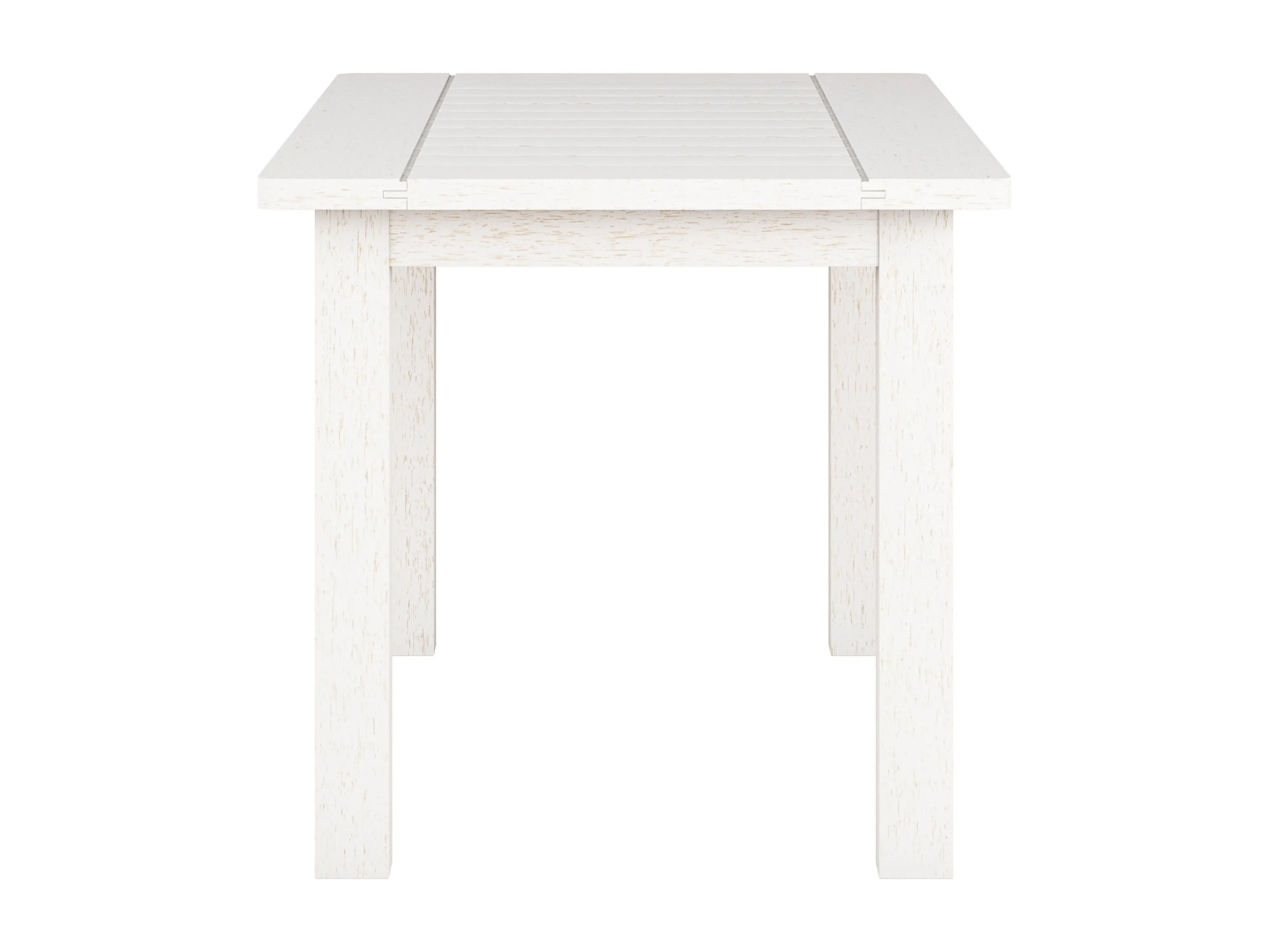 Washed White Hardwood Outdoor Coffee Table