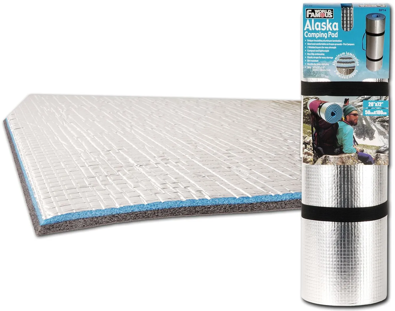 World Famous Alaska Triple Layer Reflective Foam Pads